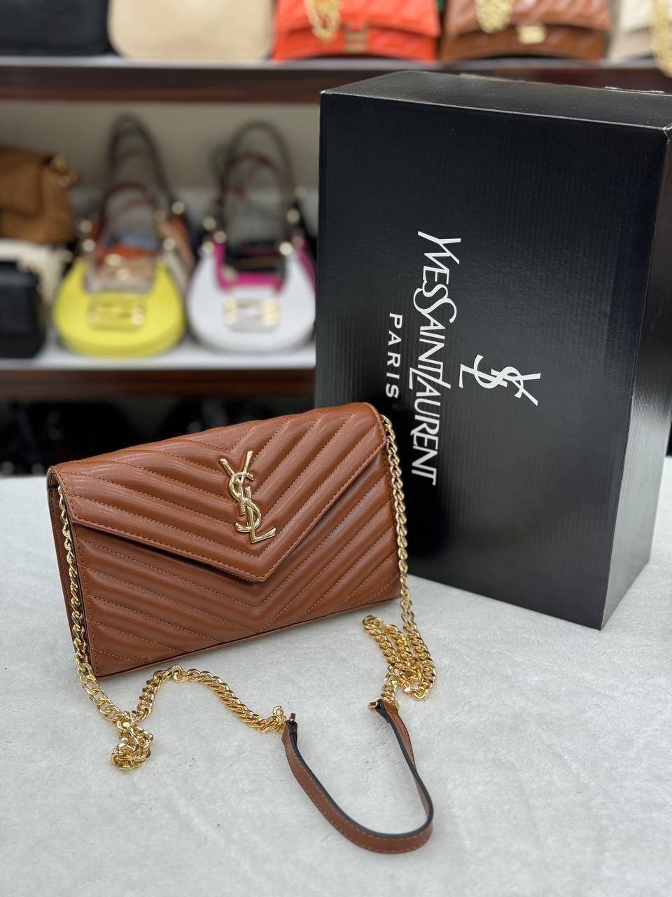 YSI  - Quilted Shoulder Bag (Big)